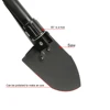 Medium size multifunctional spade outdoor folding shovel garden shovel with  bag ► Photo 2/6