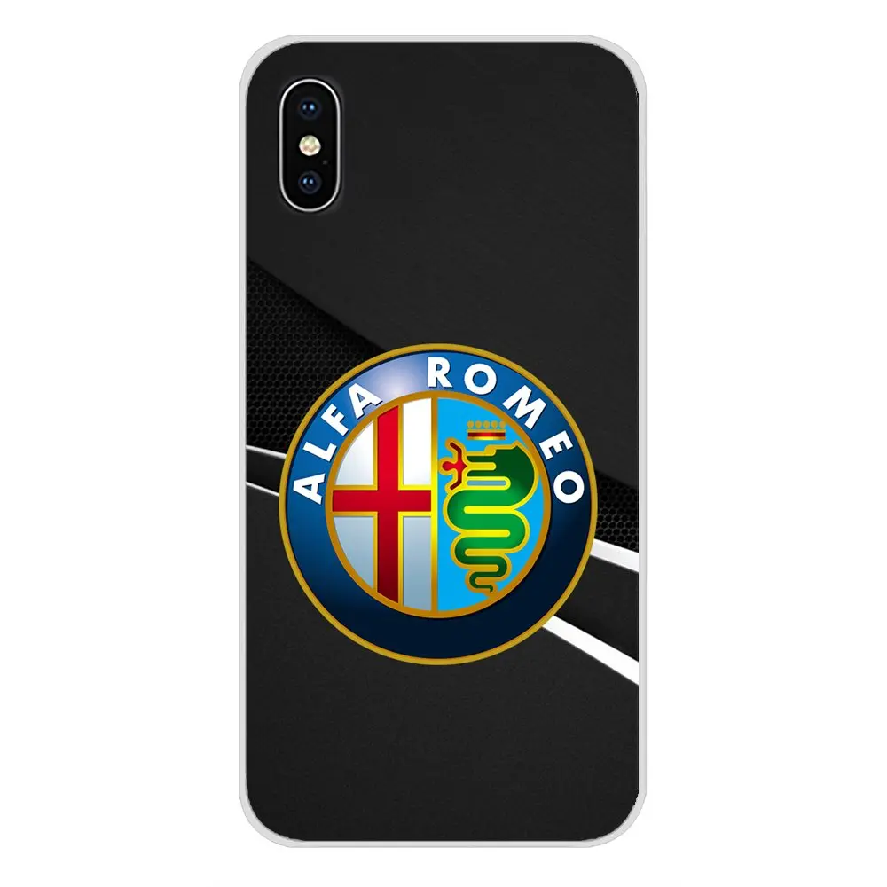 Для Samsung Galaxy A3 A5 A7 J1 J2 J3 J5 J7 2015 2016 2017 аксессуары с логотипом Alfa Romeo чехлы для