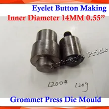 ブランドの新しい金属鋼ダイ金型内径14ミリメートル0.55 "1200 #用手動グロメットプレス機ボタンバナーサインを作る(China)