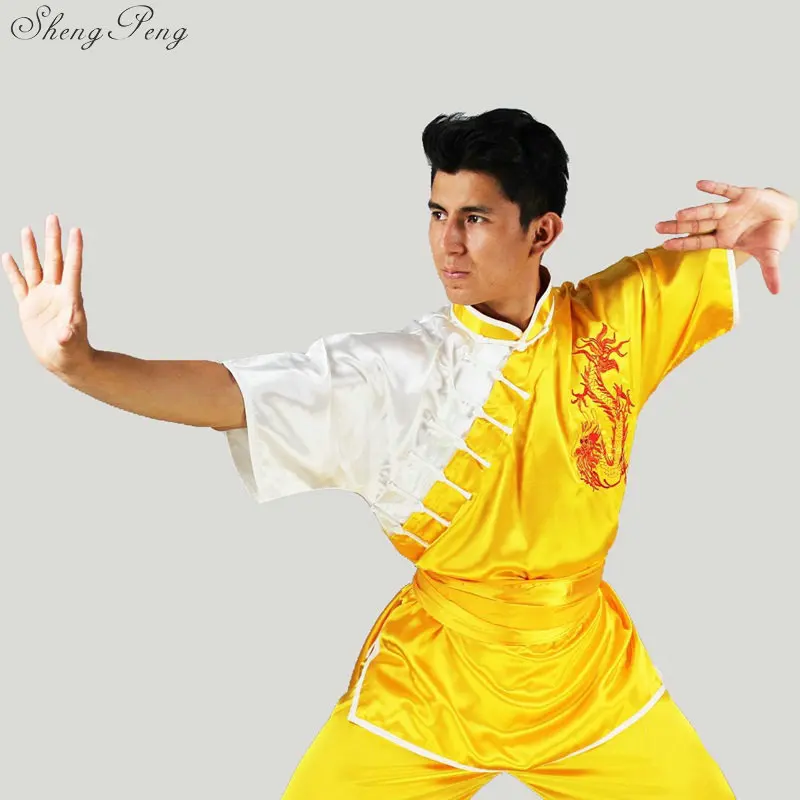 Одежда Wushu форма кунг фу Тай Чи Кунг Кусу униформа костюм Брюса Ли Q118|Наборы| |