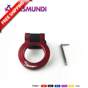 

Universal Plastic Bumper Car Sticker Adorn Car Dummg Tralier Tow Hook Kit Car-styling