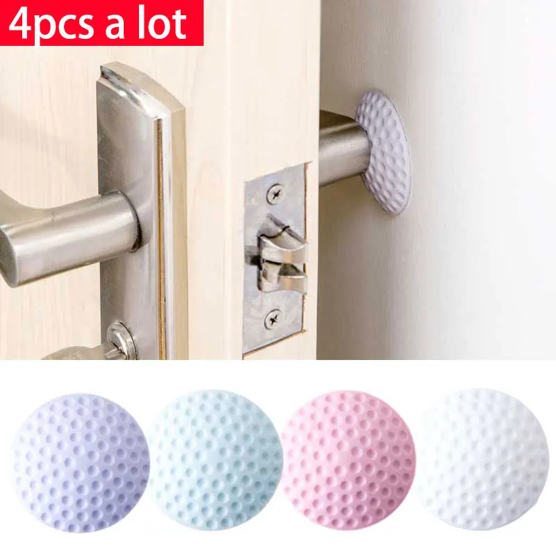 

Vanzlife silent gate magic Sponge fenders door children protective Silicone Wall handle protect pad stickers Collision avoidance