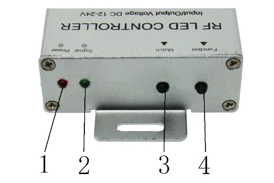 DC12-24v инфракрасный светодиодный контроллер 5key беспроводной touch панель дистанционное управление светодиодные ленты выход 3 канала 15A