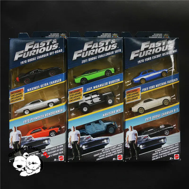 fast and furious 8 toy cars