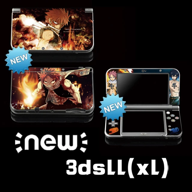Fairy Tail Color Sticker Protective Vinyl Skin Sticker For New 3ds Ll Game Cover Skin Decal New 3ds Xl Stickers Stickers Aliexpress