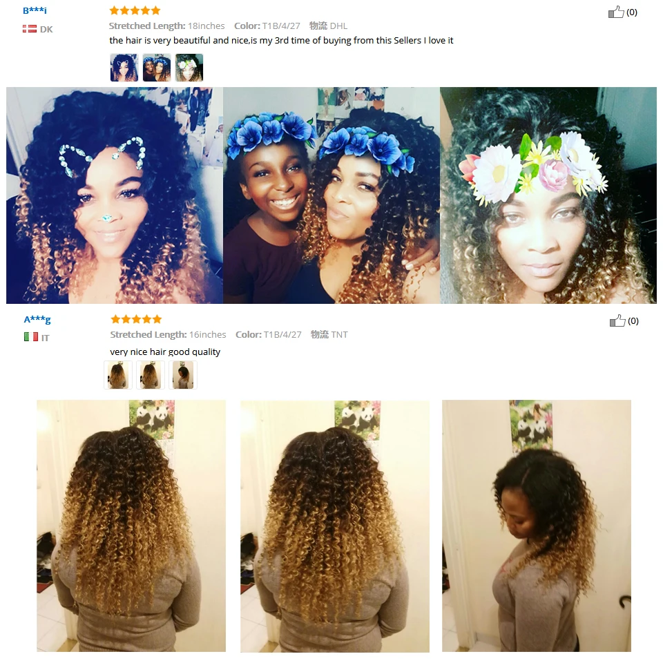 Peruvian Deep Wave Bundles Deal Can Buy 1/3/4 Bundles 100% Remy Human Hair Extensions Honey Blonde Ombre Peruvian Hair Bundles