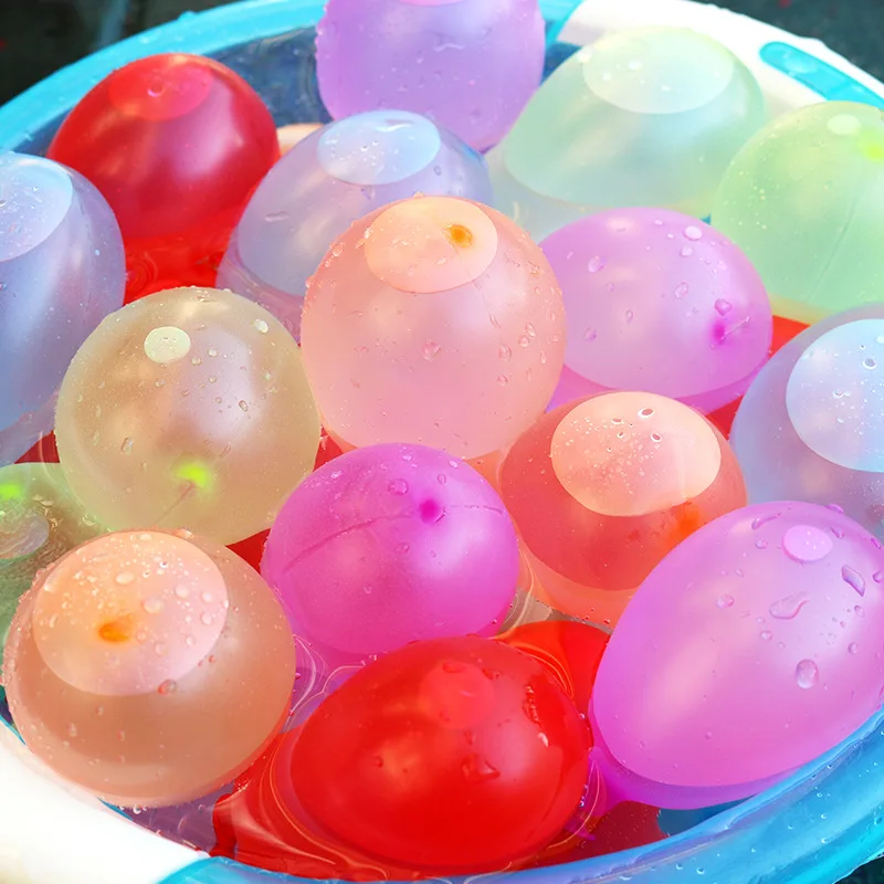 

3pack-111pcs Water Bombs Balloon Filling Magic Balloon Children Water War Game Supplies Kids Summer Outdoor Beach Toy Party Gift