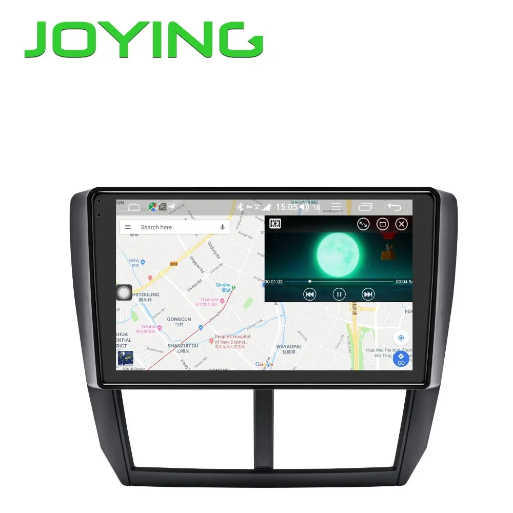 

Android 8.1 head unit car radio player GPS DSP IPS screen 4GB+32GB 9" fast boot/Voice Command for Subaru Forester 2008-2012 WIFI
