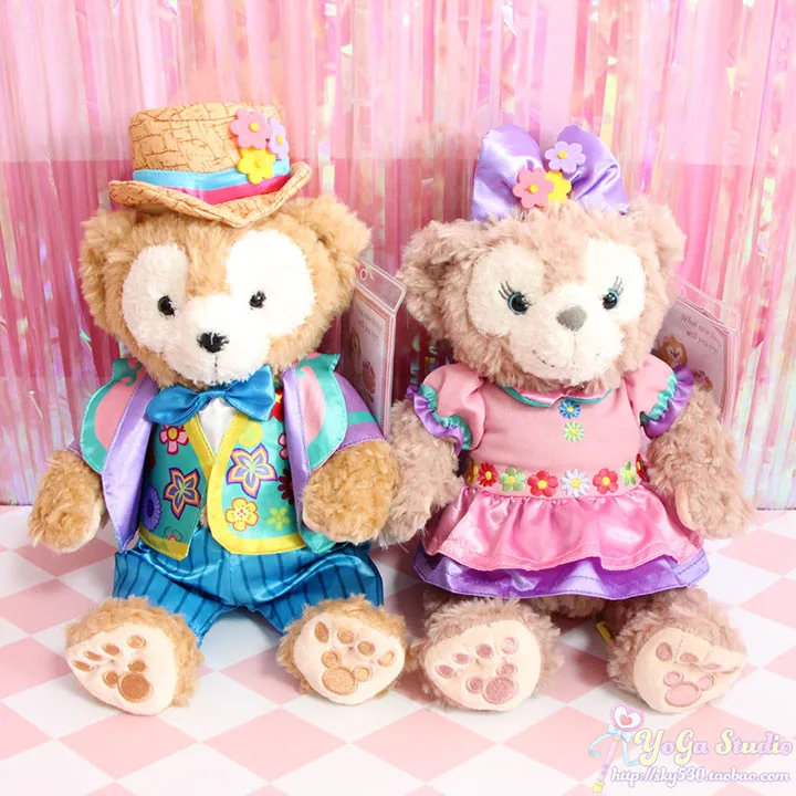 Новые плюшевые игрушки медведи Duffy и shelliemay с набивными животными куклы для