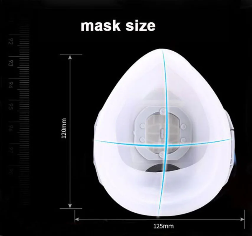Промышленный респиратор против пыли для сварщика, распыления краски, картридж, респиратор, противогаз
