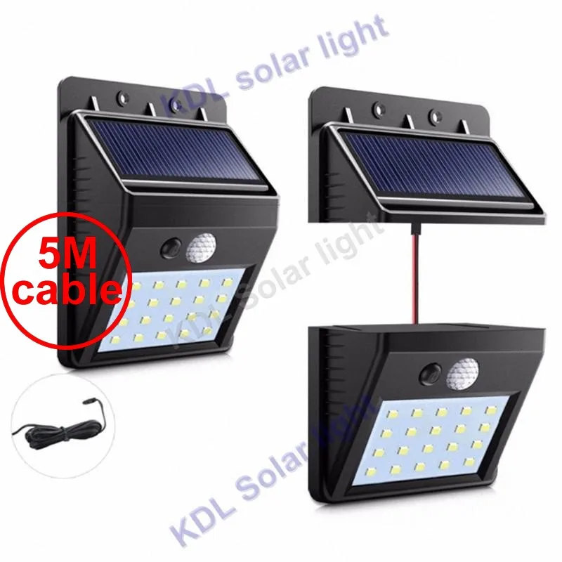30 led 500lm Солнечный свет раздельный монтаж pIR motion 3 senser Binval полярная лампа сад L IP