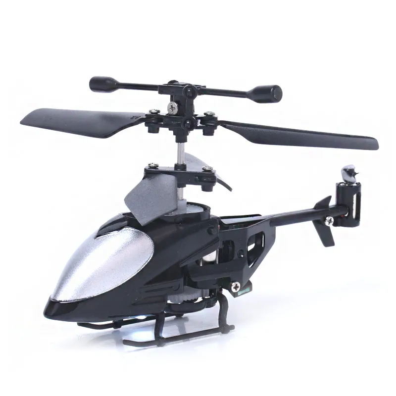 Hiinst вертолет качество пластик RC 5012 2CH мини Радиоуправляемый вертолет Радиоуправляемый самолет управляемый Лер мигающий светильник игрушки - Цвет: Black