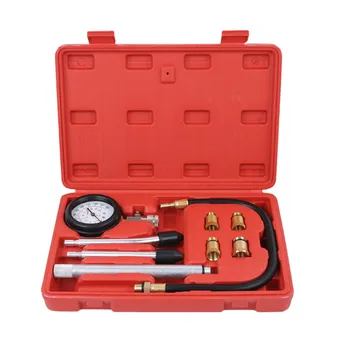 

New Rapid Type Pressure Gauge Tester Kit Motor Auto Petrol Gas Engine Cylinder Compression Gauge Tester Tool Car Diagnostic Tool