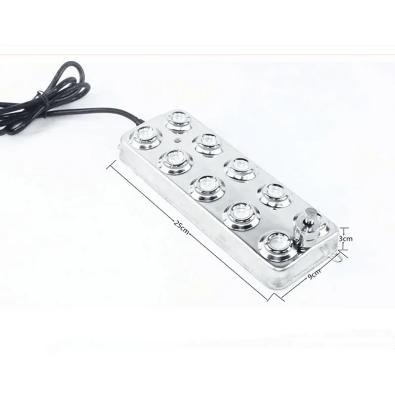 

DC 48V New Ultrasonic Atomizer Industrial Humidifier Fog Machine Parts 5Kg/H Ultrasonic Mist Maker Fogger 10 Head