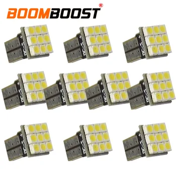 

hot sell 10 pcs Car LED SMD Bulbs car width lamp auto Interior Lighting T10 9 smd 3528 12v car reading light