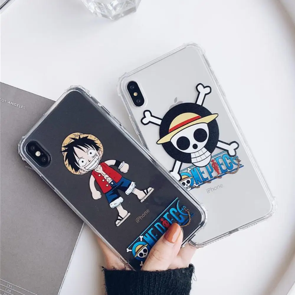 

ONE PIECE Phone Case For iPhone X XS 8 7 6 s Plus 6p 7p 8p For iPhone XR Material: transparent tpu Like a breath of fresh air