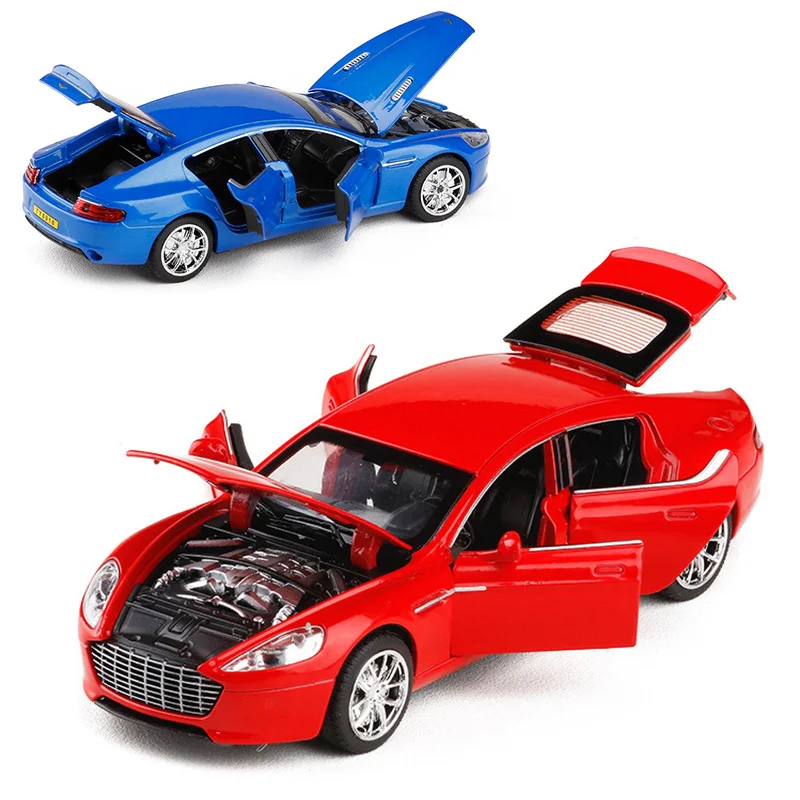 

1/32 Aston Martin 007 Alloy Metal Toy Cars Diecast Scale Model With Pull Back Function/Music/Light Kids Toys X032