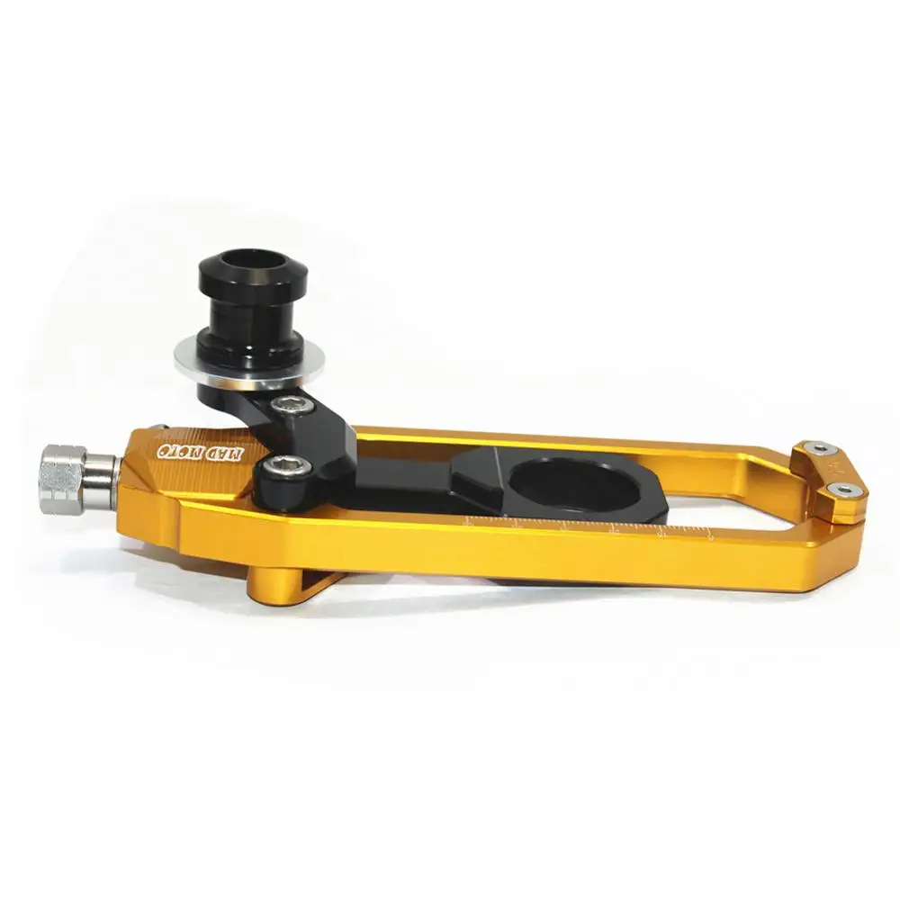 Chain regulator for yamaha YZF-R1 2006 CNC Chain Tensioner Catena Adjuster with Spool Aluminium Alloy for R1 2006