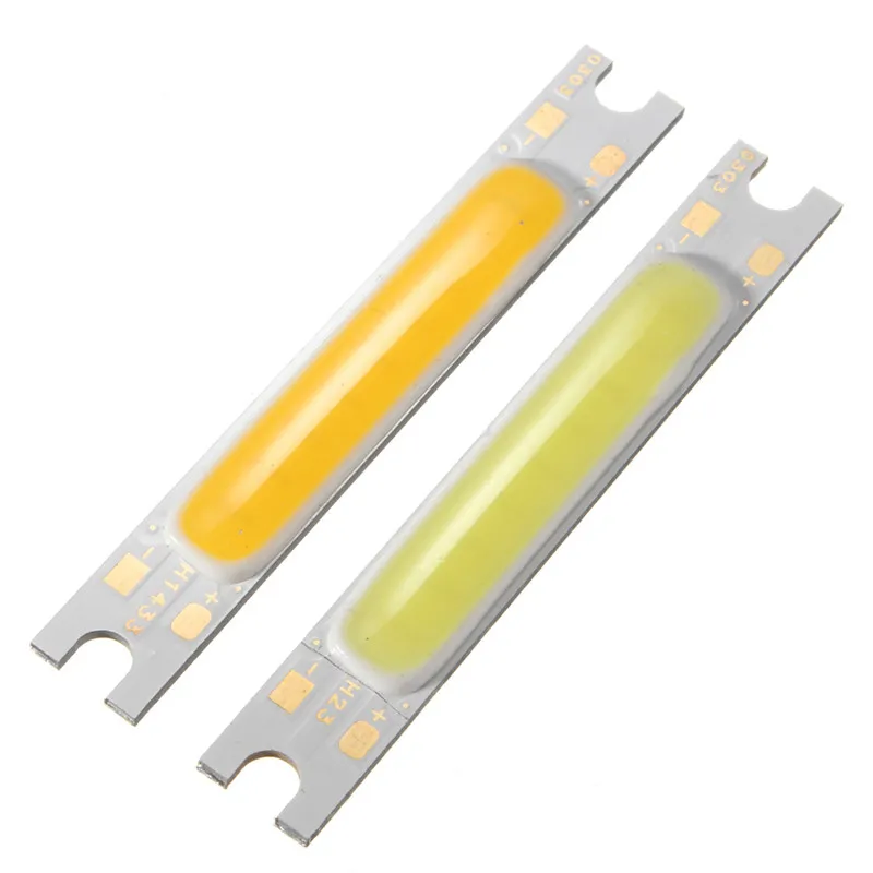 

3W COB LED Strip Light LED Chip High Power Emitting Diode Bulb Lamp 300 Lumen Cold / Warm White Lighting 10-12V