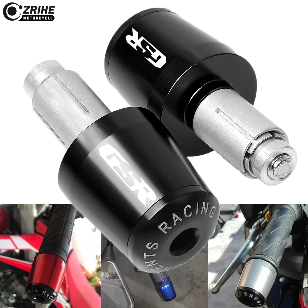 

7/8'' 22 MM CNC Billet Handlebar Grips Bar Ends For HONDA GSR250 GSR250F GSR250R GSR400 GSR600 GSR700 GSR1000
