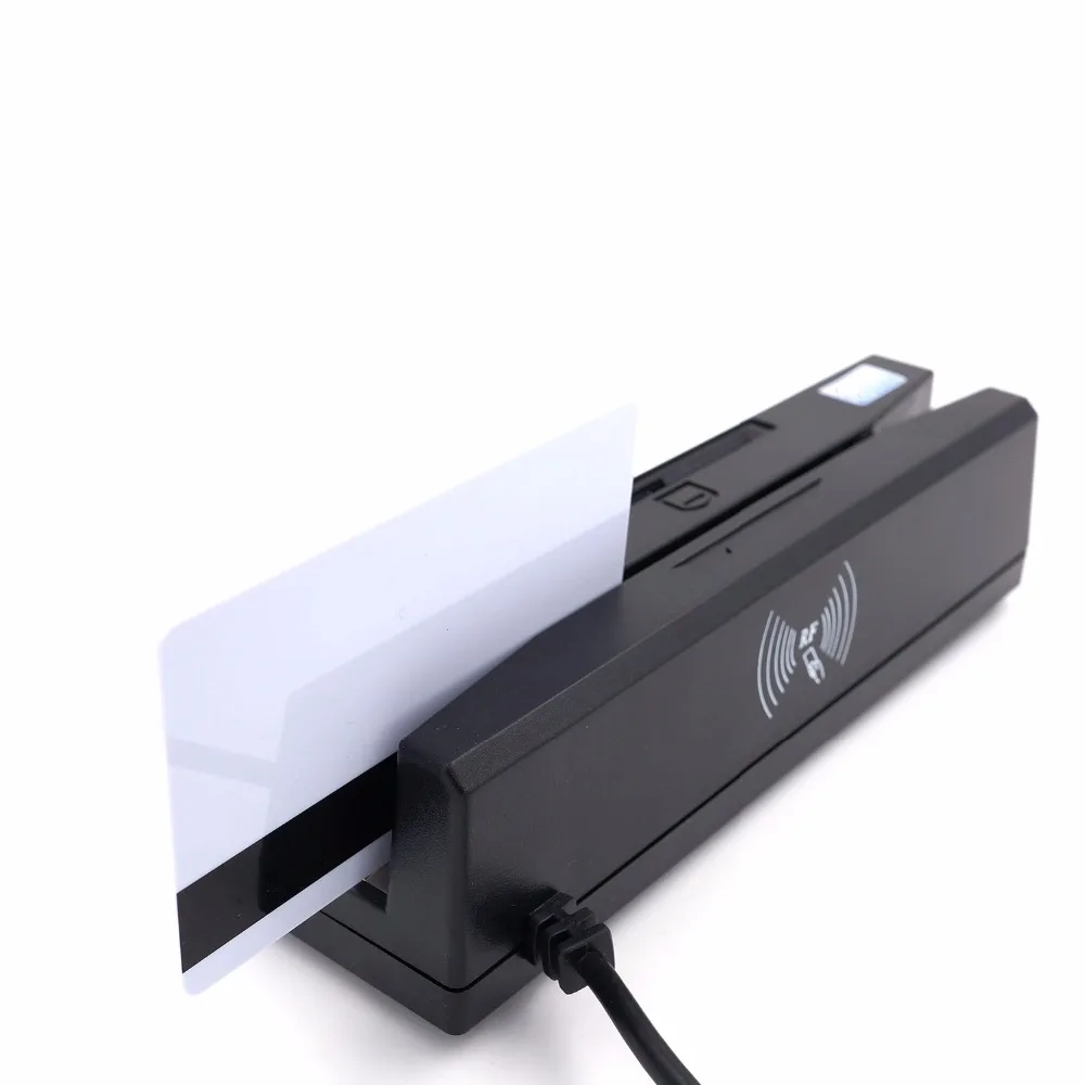 Магнитная полоса/IC и RFID msr160 card reader магнитная полоса карты rfid и карт ic Поддержка psam карты