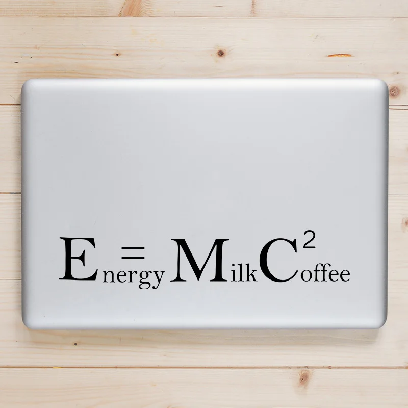 

Einstein Humor Formula Laptop Decal for Apple Macbook Sticker Pro Air Retina 11 12 13 15 inch for Xiaomi Mac Surface Book Skin
