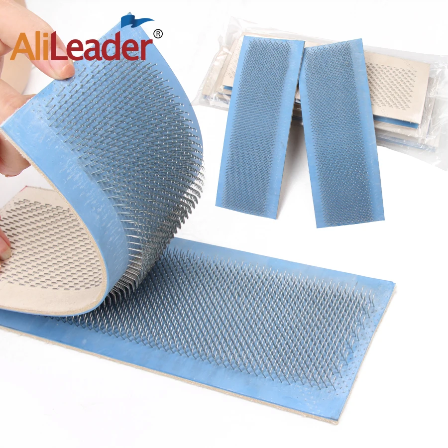 New Product 2Pcs/Pack Hair Extension Tool Hair Drawing Mat Best Quality Stainless Steel Needles For Human Hair Extensions