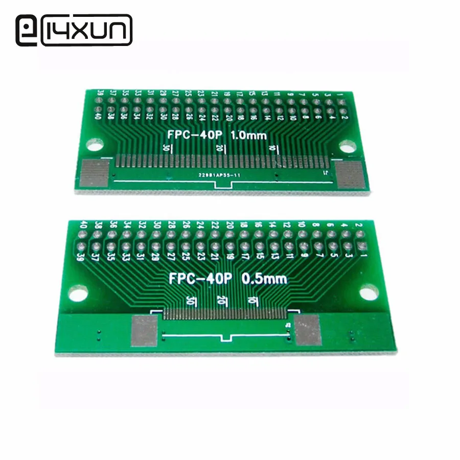 1 шт. пластина адаптера 40P FFC FPC 0 5 мм/1 мм Шаг до 2 54 40Pin плоский кабель гнездовой