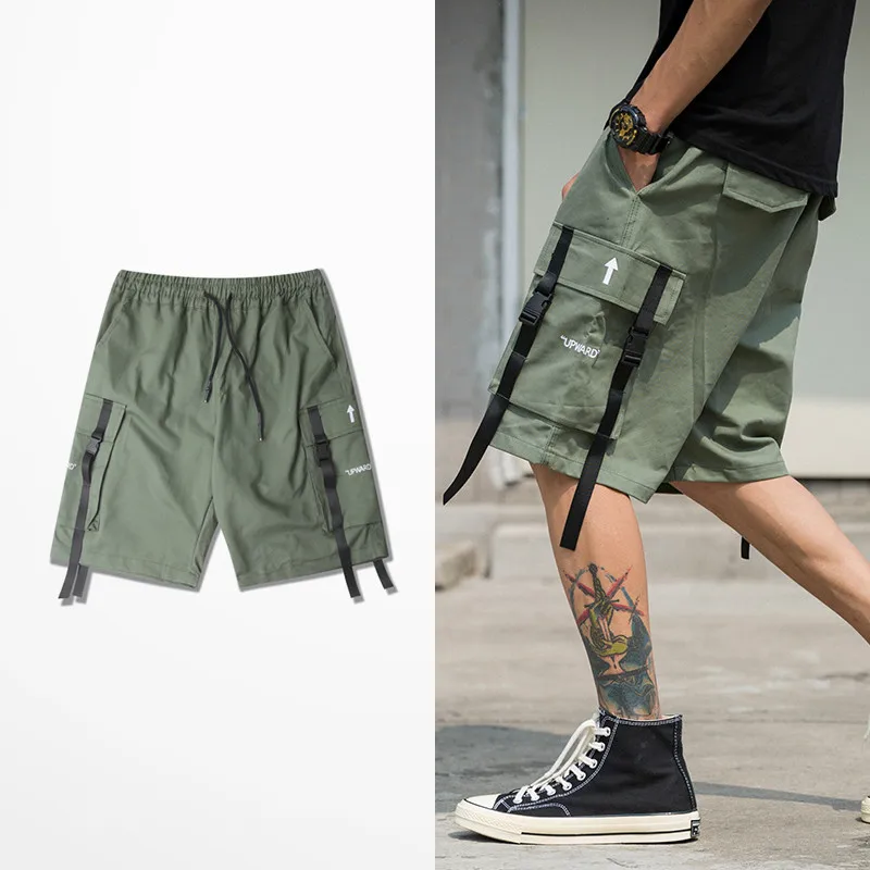 2019 New Arrival High Street Ribbons Casual Shorts Skateboard