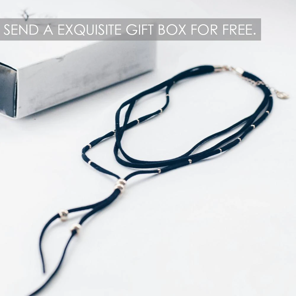 eManco Wholesale Attractive Korean Velvet Collar Necklace CCB Beads Making 3 Items Necklace New Arrivals for Women Jewelry