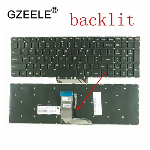 Keyboard US Backlit Laptop Lenovo IdeaPad 700-15 700-15ISK 700-17 700-17ISK GT 