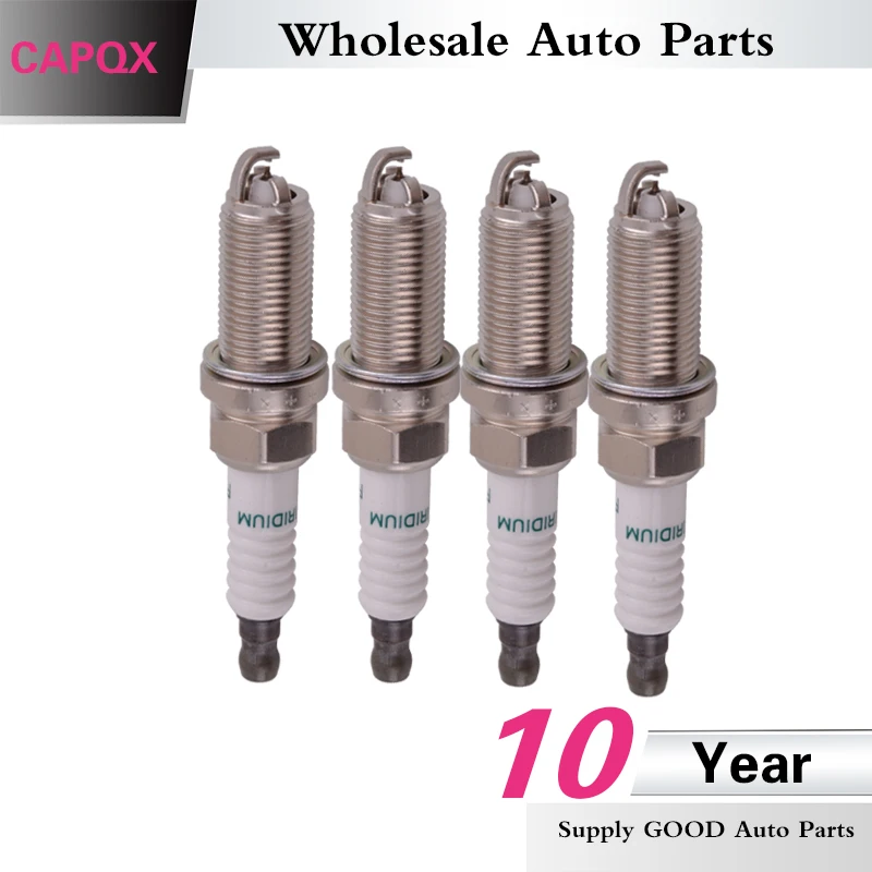 CAPQX 4PCS Iridium Spark Plugs For LEXUS CROWN HYBRID MAJESTA IS250