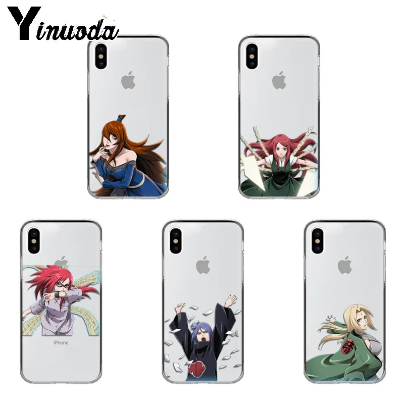 

Yinuoda Naruto Tsunade Anime Phone Case for iPhone X XS XR XSMax 6 6S 7 7plus 8 8Plus Xs 5 5s 5c SE Cover