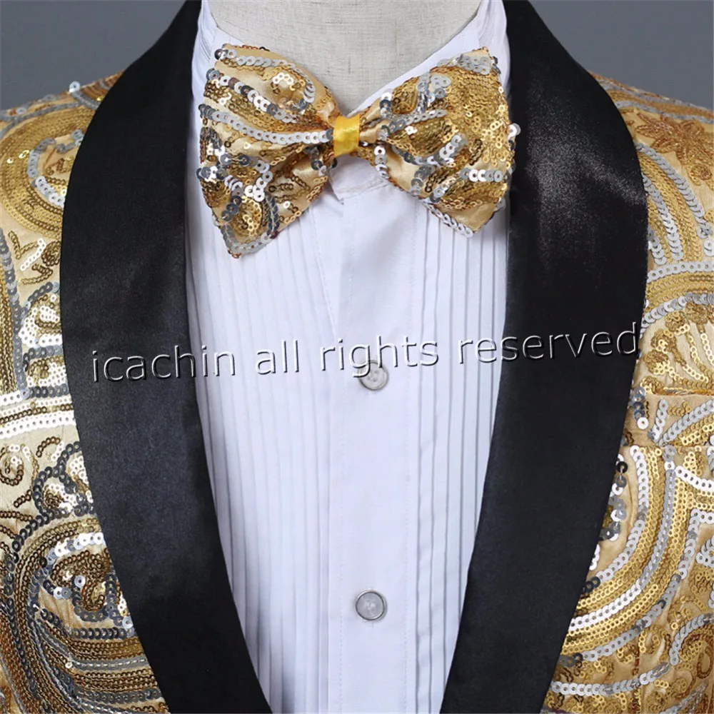 gold sequin blazer (3)
