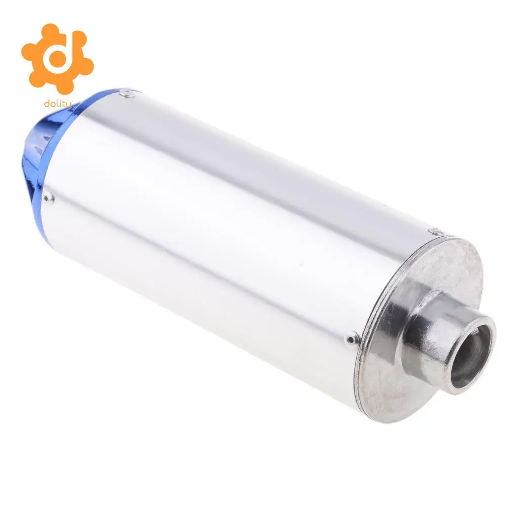 Universal Motorcycle Scooter Dirt Bike 28mm Slip On Exhaust Muffler Pipe