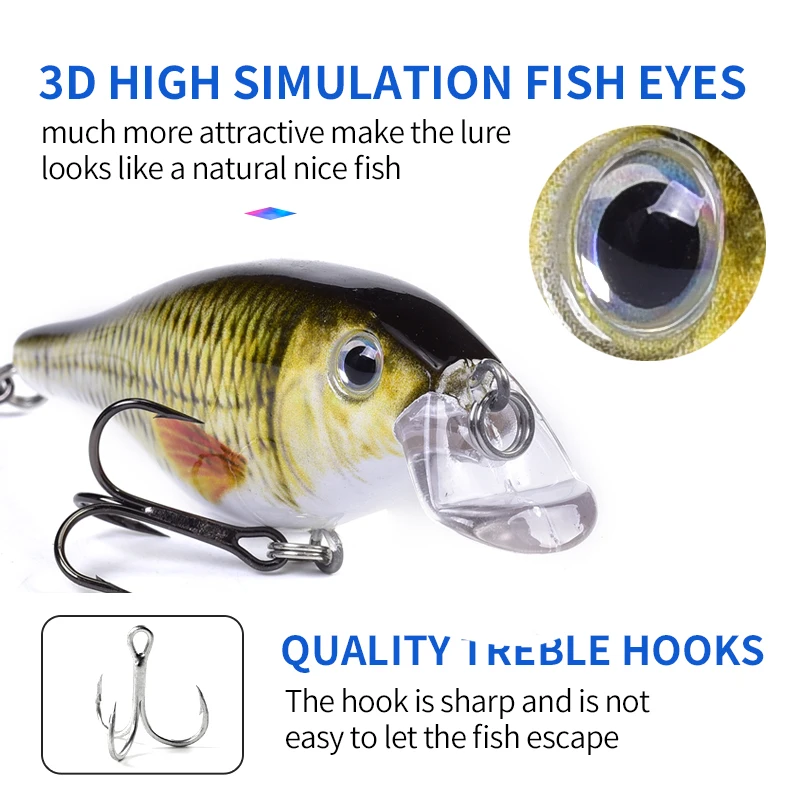 Oddfisher YH10 кренкбейт leurre рыболовный Воблер для мелкой рыбы приманки Isca искусственные Джеркбейт жесткая рукоятка бас Щука рыба озеро река