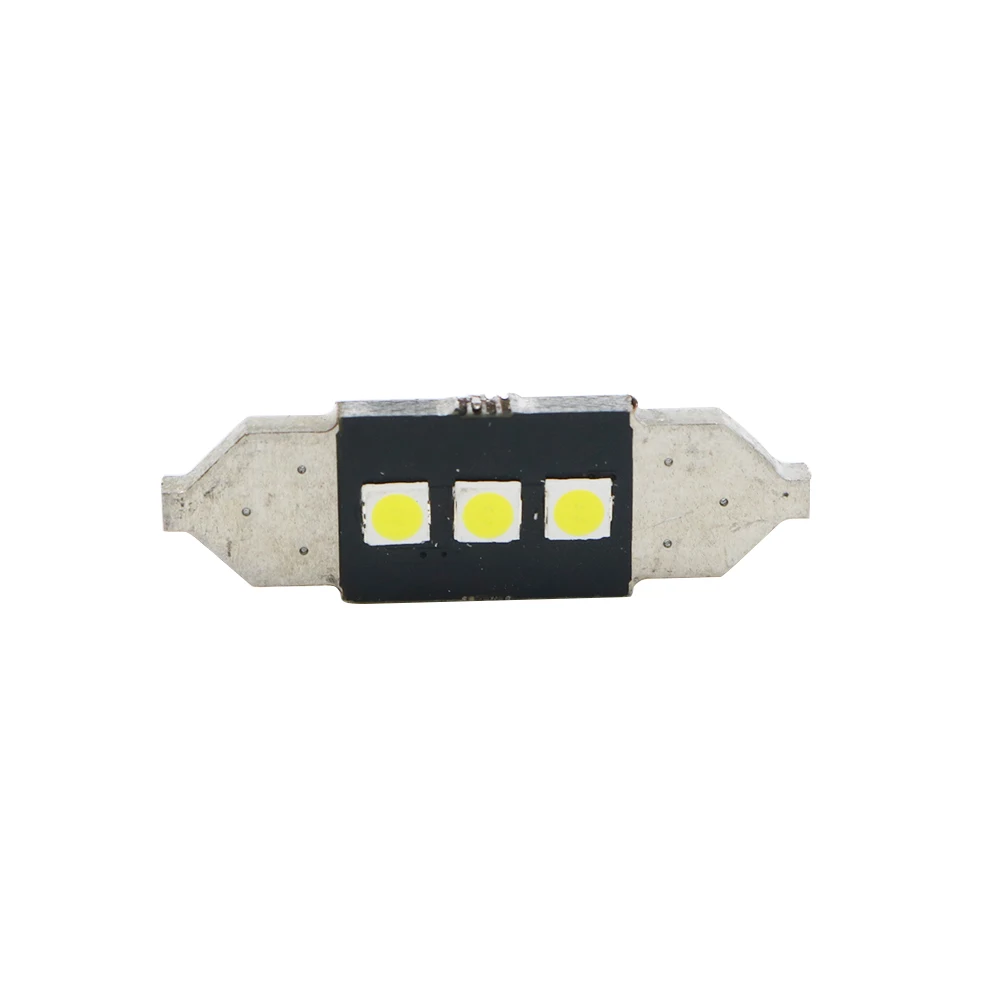 YSY 500X гирлянда 31/36/39/41 мм Светодиодная лампа C5W C10W супер яркий 3030 3 SMD Canbus Error Free авто Интерьер Doom свет лампы белого цвета