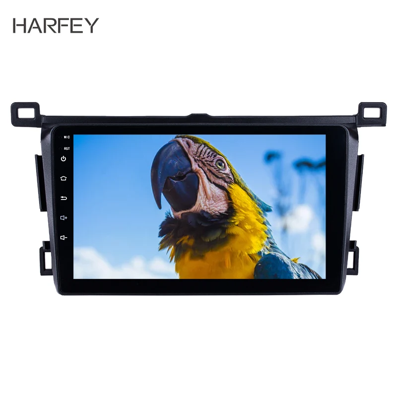Harfey 9 &quot2 din Android 8 1 для Toyota RAV4 правостороннее Вождение 2013 2014 2018 GPS радио Поддержка