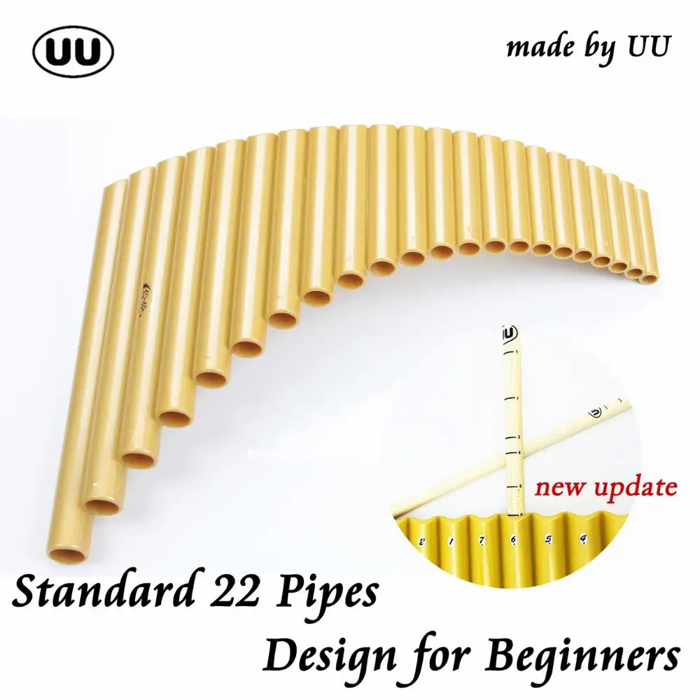 UU Pan Flute 22 трубы G Key Tunable Flauta ABS пластик профессиональный инструмент|Флейта| |