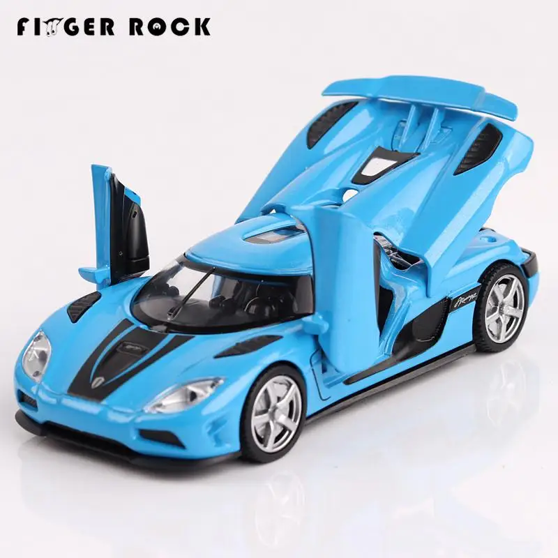 

Four Color Koenigsegg Sport Car Model 1:32 Diecast Metal Auto Mini Pull Back Alloy Car Boy Acousto-optic Simulation Toys Vehicle