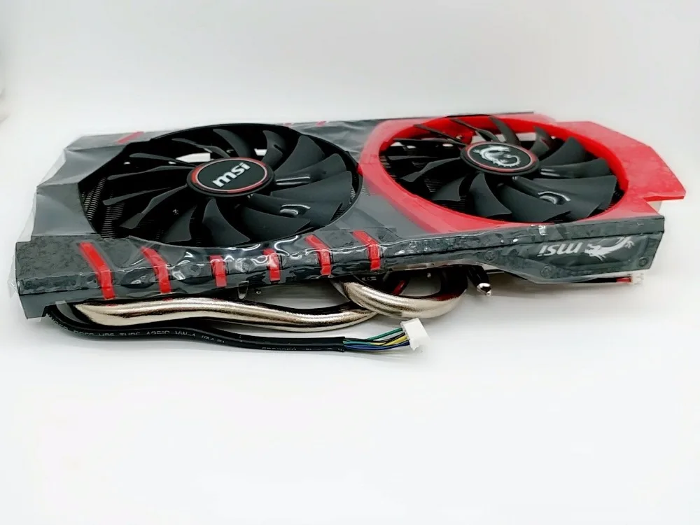 Радиатор охлаждающий вентилятор для MSI NVIDIA Geforce GTX970 GAMING 4G видеокарта