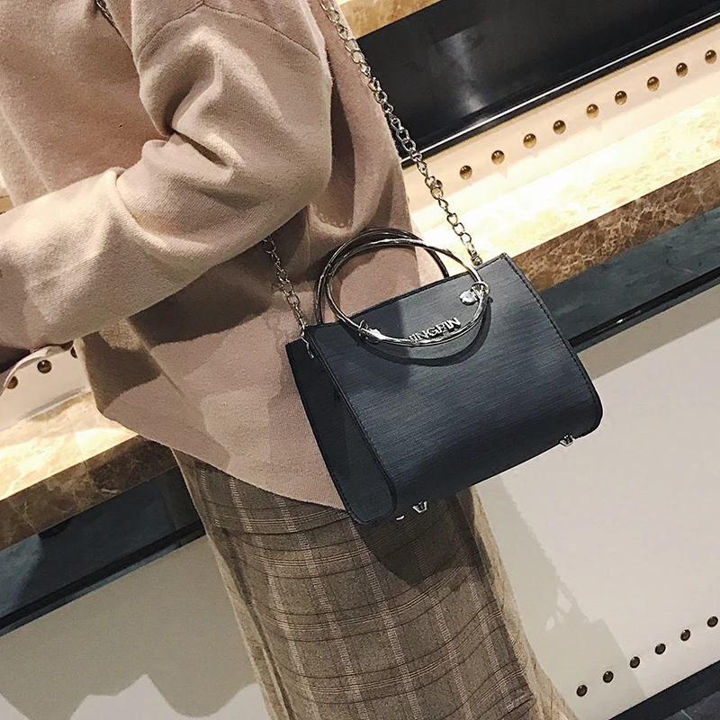 2 сумки, модные новые женские сумки, высокое качество, искусственная кожа, сумка-тоут, высокое качество, Женское кольцо для женской сумочки, цепочка, сумка через плечо