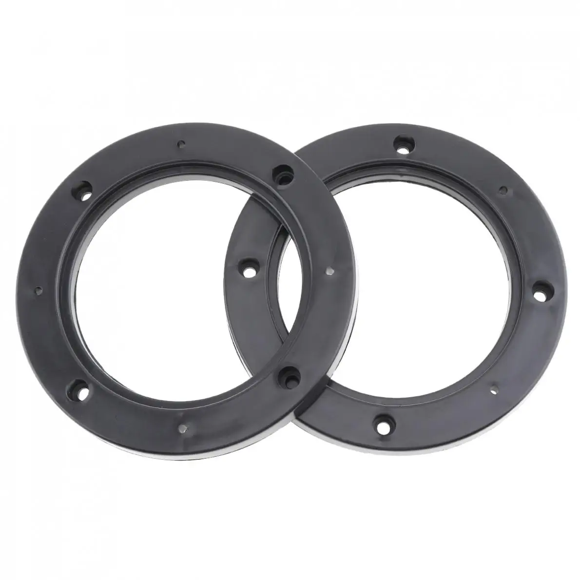 

1Pair / Set 4 Inch Car Speaker Gasket Waterproof Quakeproof Plastic Solid Washer Adapters Brackets Auto Speaker Mounts Plates
