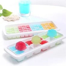 Креативная Цветочная Форма для льда пищевой PP пластиковый кубик льда лоток с крышкой самодельный Лед Крем производитель прессформы для домашнего бара