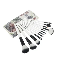 

Makeup Brushes 13Pcs Wooden Foundation Elegant Cosmetic Eyebrow Eyeshadow Lip Concealer Brush Cosmetic Brush Sets Tools