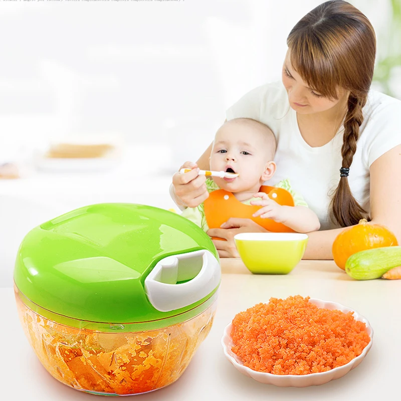

2018 New High Quality Vegetable Fruit Twist Shredder Chopper Garlic Cutter Manual Meat Grinder Drop Shipping Kitchen Tools