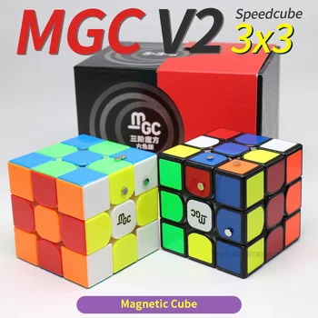 

Yongjun MGC Magnetic Cube 3x3x3 MGC V2 V1 Neo Magic Speed Cube 3x3 Puzzle Game Cubo Magico WCA Championship By Magnets Boy Toys