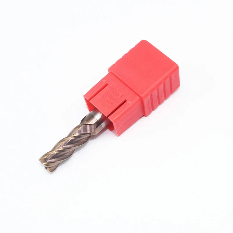 

1PCS HRC60 7mm Solid Carbide Flat End mill D7X20LXD8X60L 4 Flute Standard Length Side milling Slotting Profiling face mill
