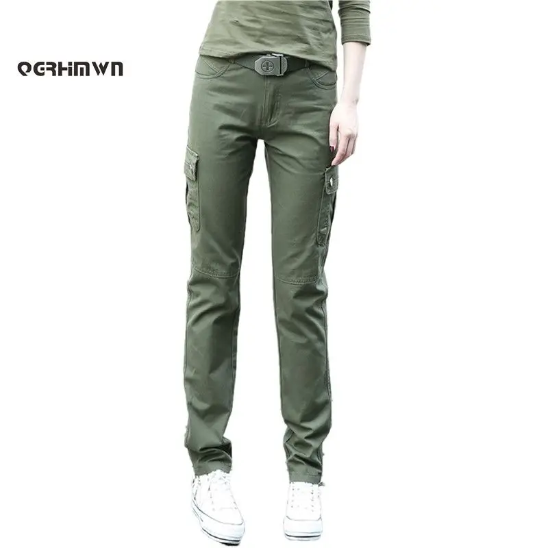 multi pocket pants for ladies
