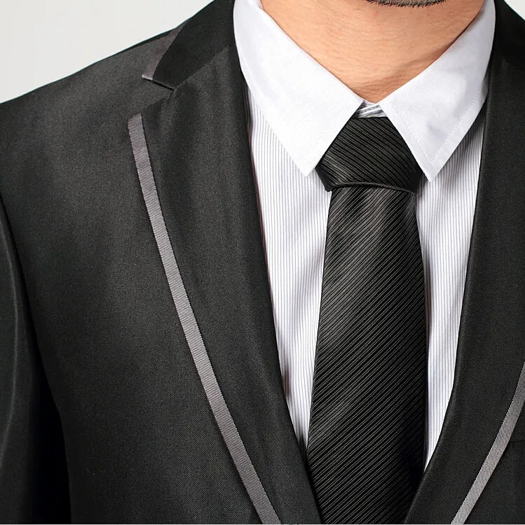 Самый модный стиль однобортный Жених Смокинги друзей жениха комплект из 3 предметов Свадебные костюмы(пиджак+ галстук+ брюки